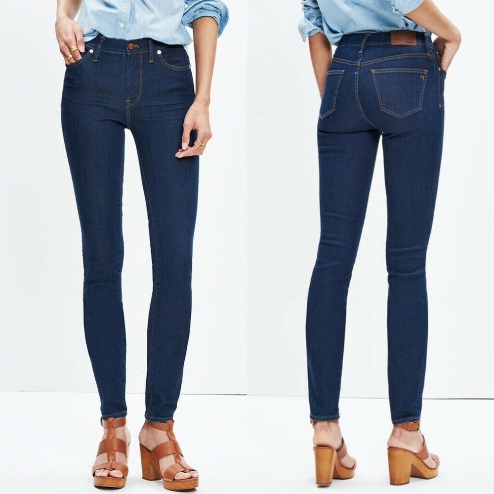Madewell High Rise Skinny Jeans
